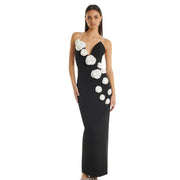 Black Bodycon Evening Gown