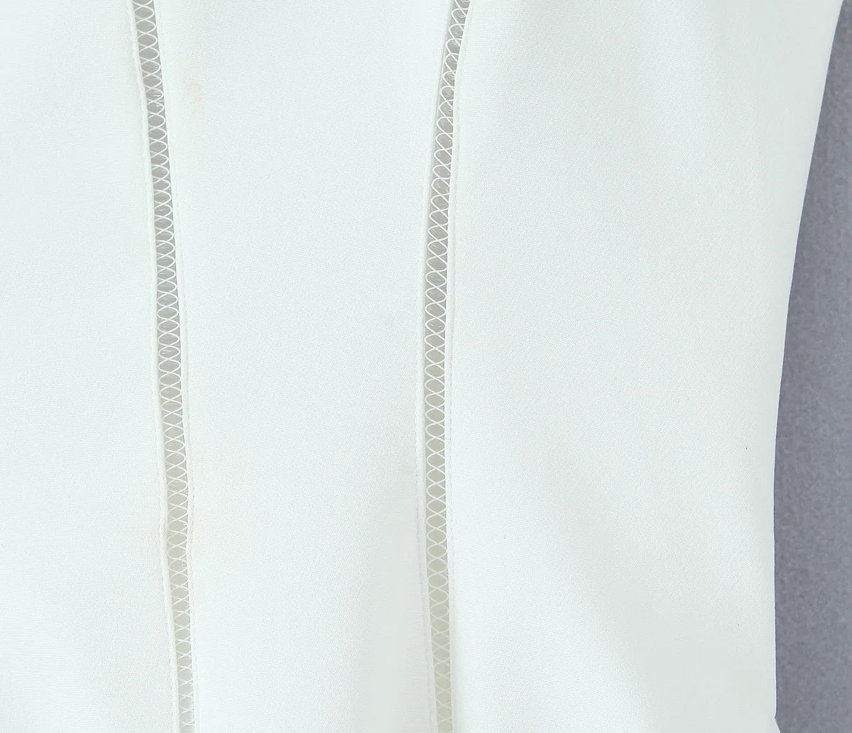 Retro Halter Backless Mini Dress