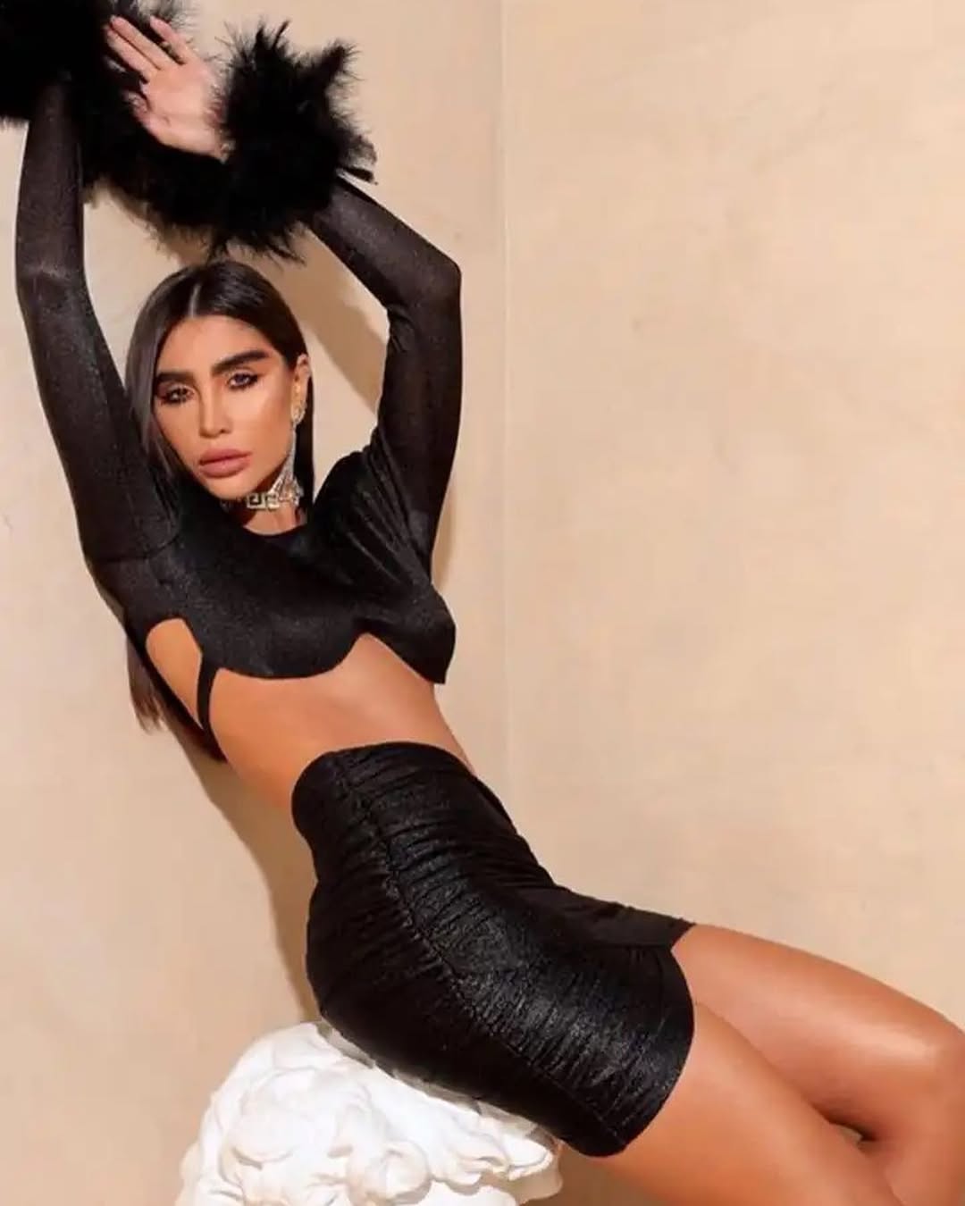 Black Cutout Bodycon Dress