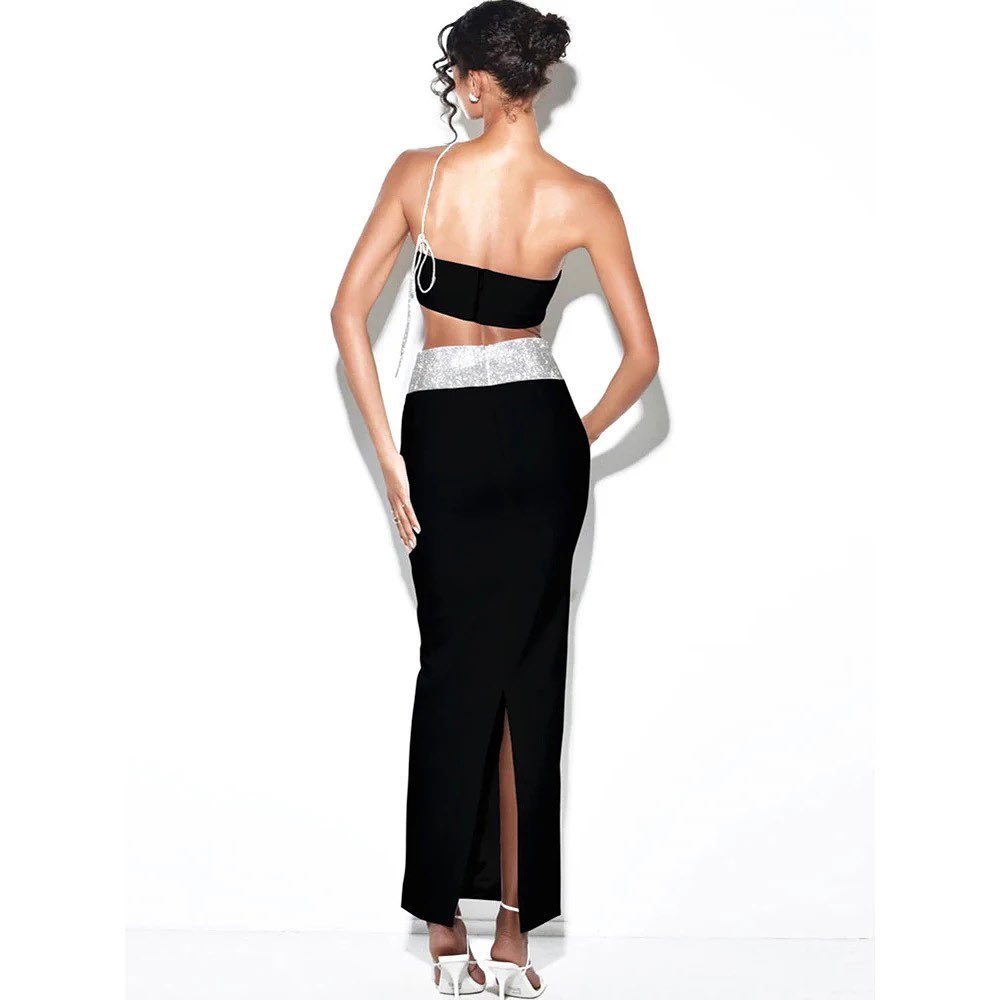 Crystal Edge Two-Piece Set