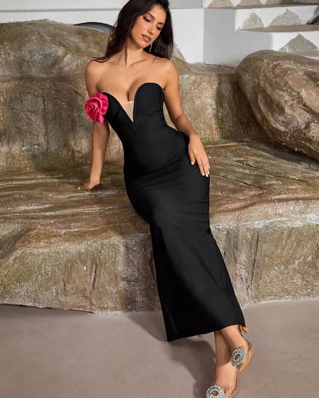 Celebrity-Inspired Long Gown